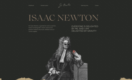 This is Isaac Newton