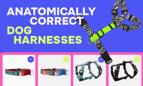 anatomically correct dog harnesses