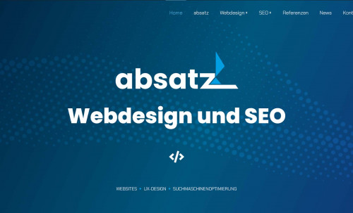 absatz Webdesign and SEO