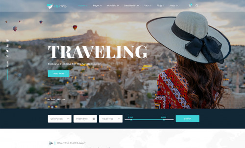 Ciyatrip Tour Travel Hotel Booking HTML Template