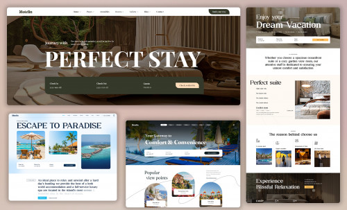 Motelin Hotel Resort Booking Elementor WordPress Theme