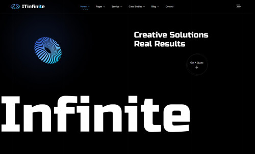 IT Infinite IT Solutions and Services Company HTML5 Template