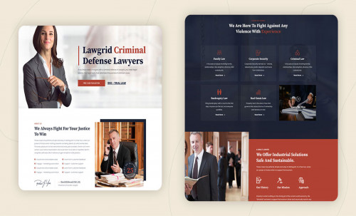 LawGrid Lawyer and Attorney WordPress Theme