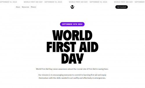 World First Aid Day