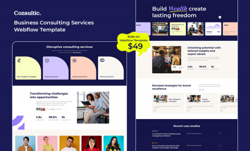 Consultic Webflow Template