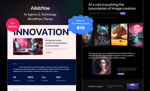Ailabflow WordPress Theme