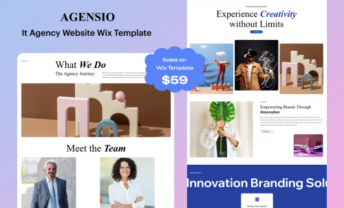Agensio Wix Template
