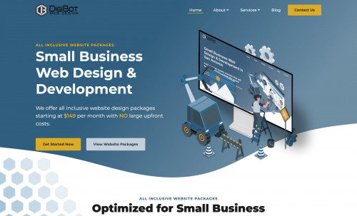 Digibot Web Design