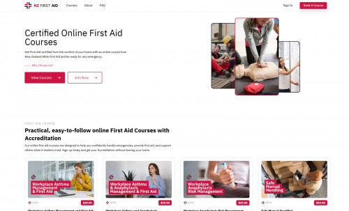 NZ First Aid Course