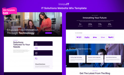 Innovit Wix Template