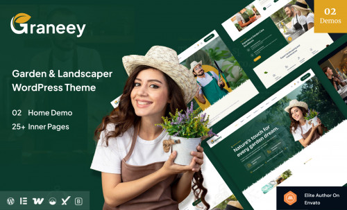 Graneey Garden Landscaping WordPress Theme