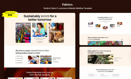 Fabrico Webflow Template