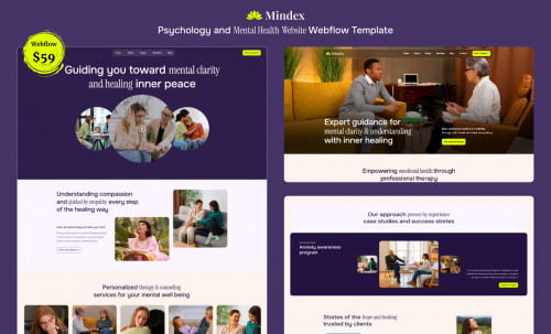 Mindex Webflow Template