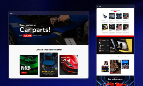 Partzio Wix Template