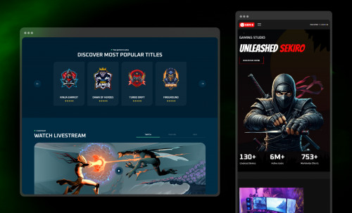 Gamezi WordPress Theme