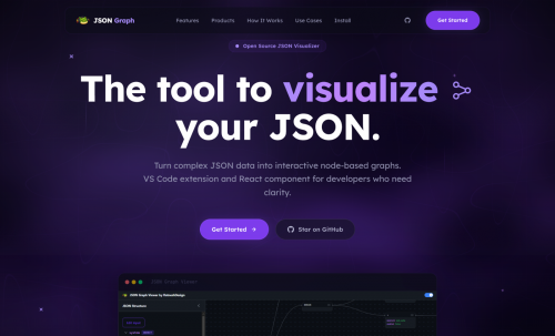 Json graph view