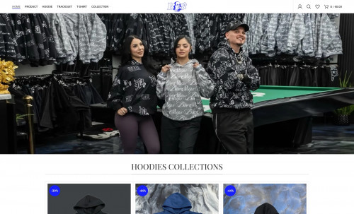 Blue Strips LA clothing