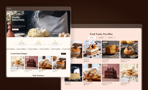 Delizia Wix Template