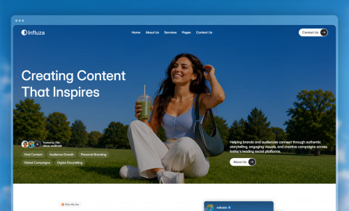 Influza Framer Template