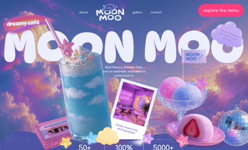 MOON MOO Cosmic Cafe