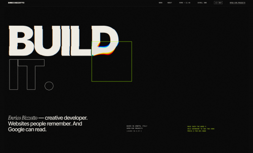 BUILD IT