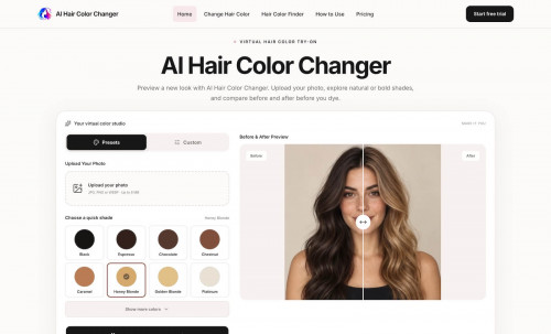 AI Hair Color Changer