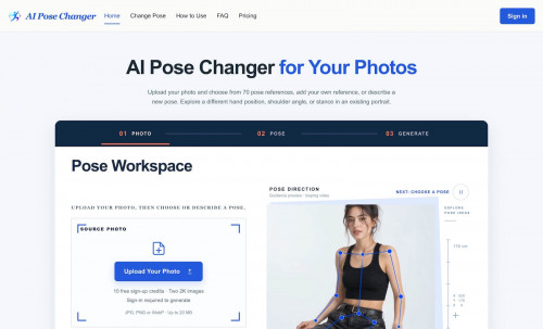 AI Pose Changer