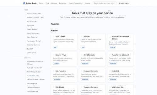 Online Toolbox