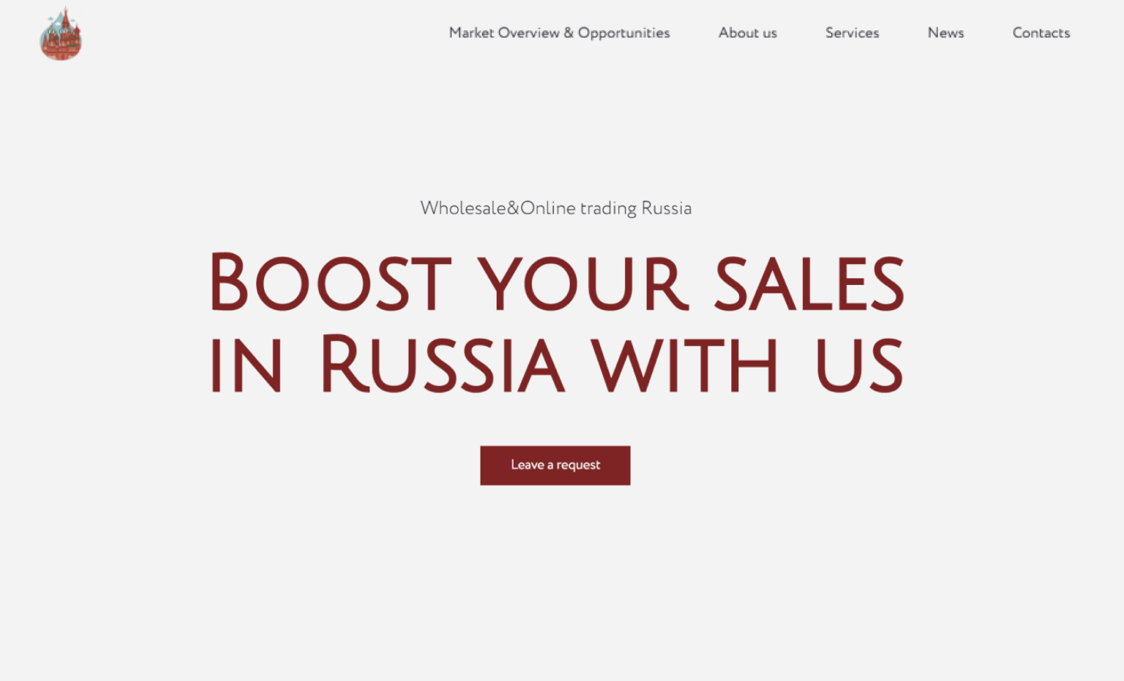 Wholesale trading Russia