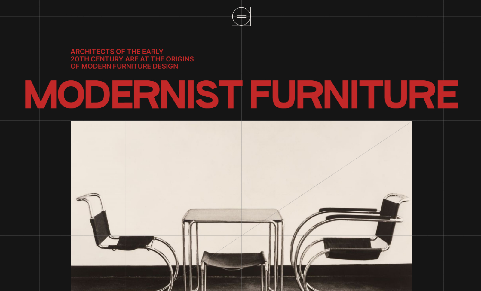 Modernist furniture