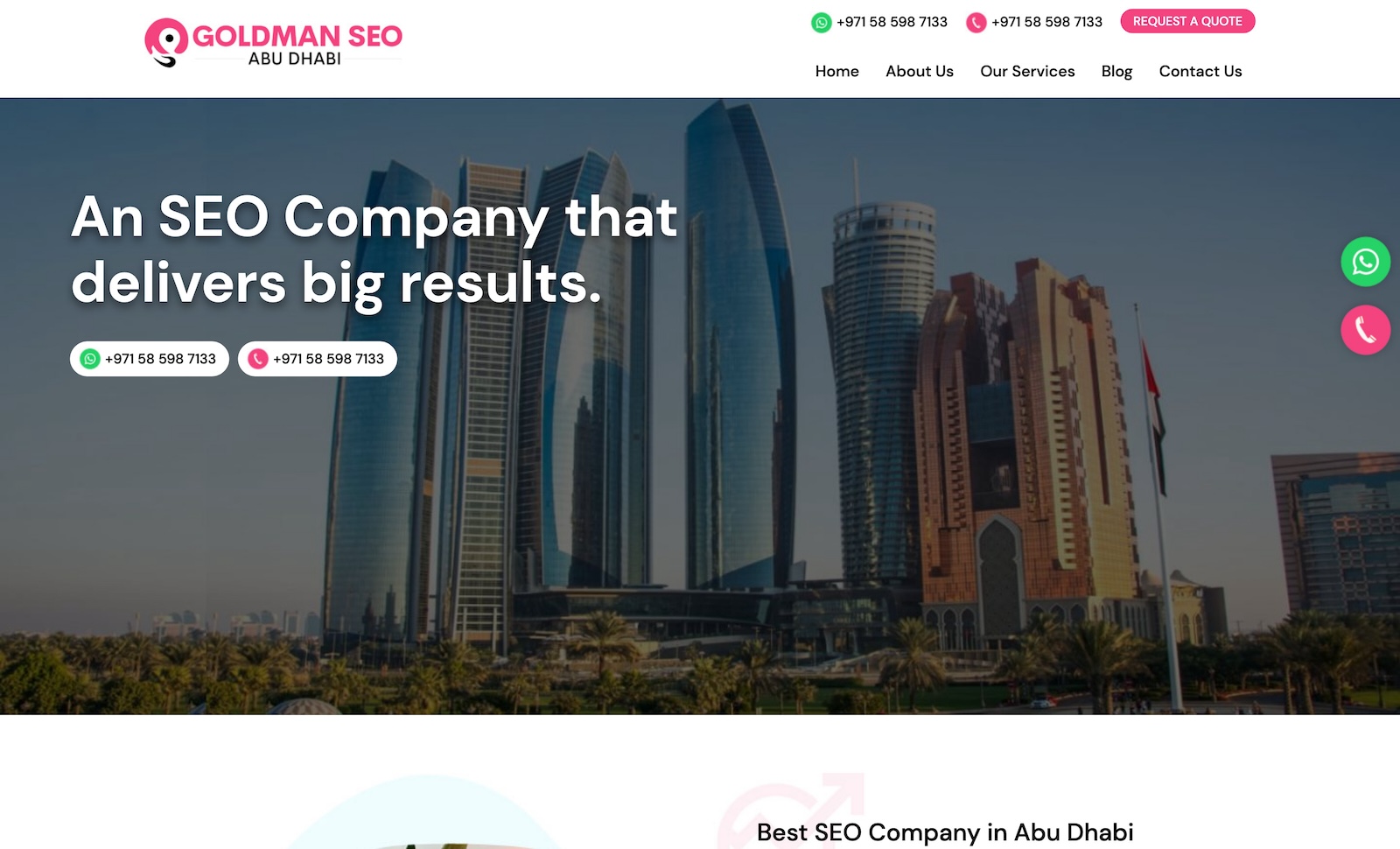 Goldman SEO Abu Dhabi