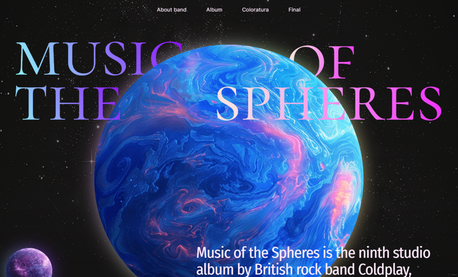 Music of the spheres