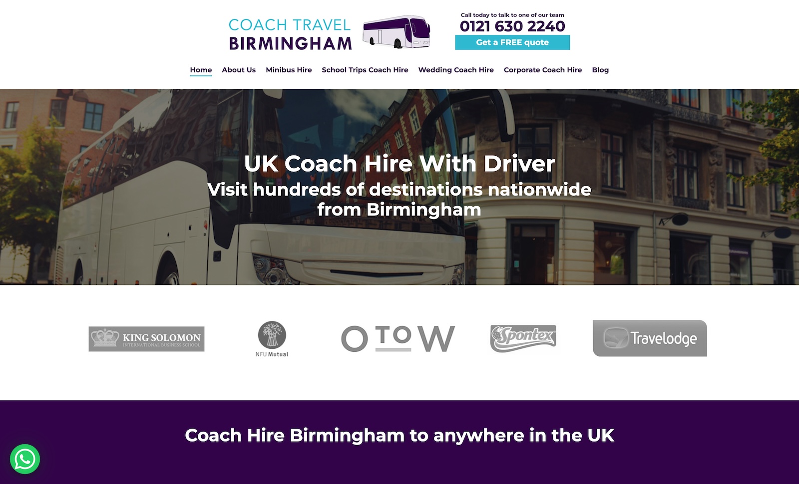 Coach Travel Birmingham