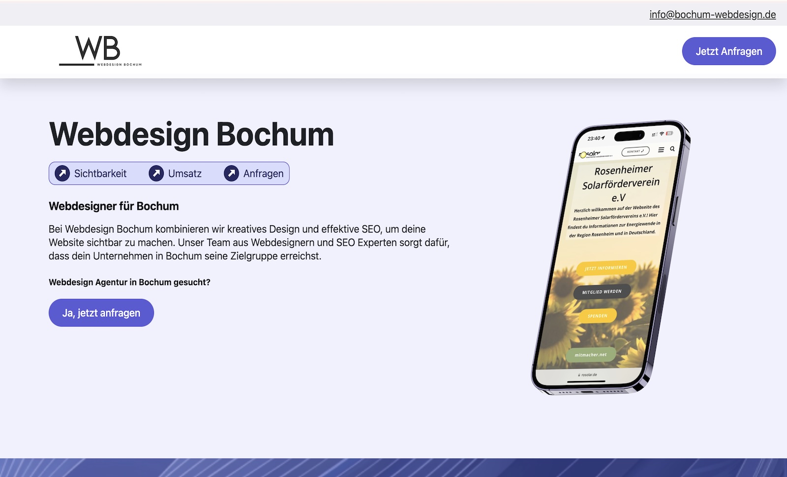 Webdesign Bochum