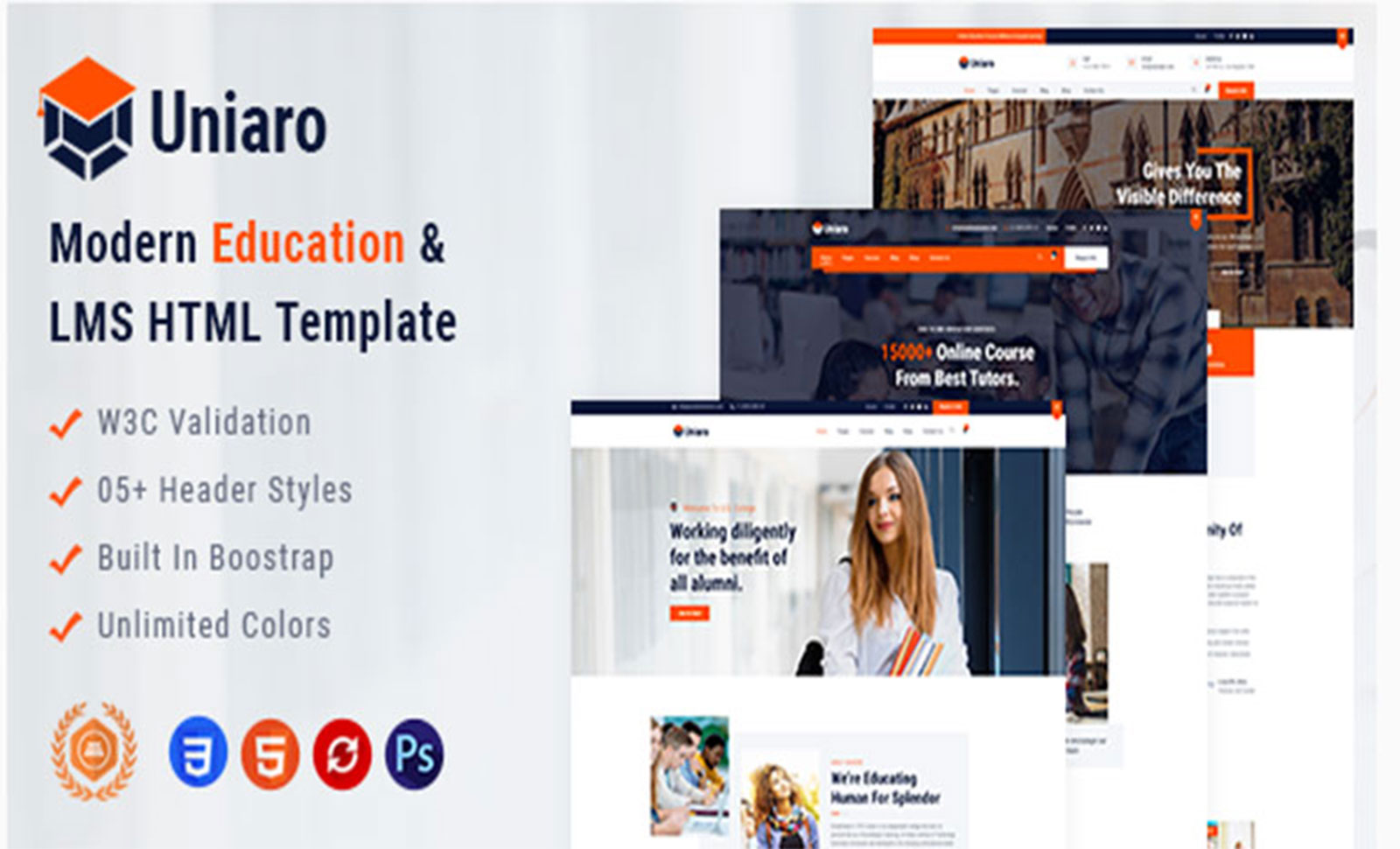 Uniaro Html Template