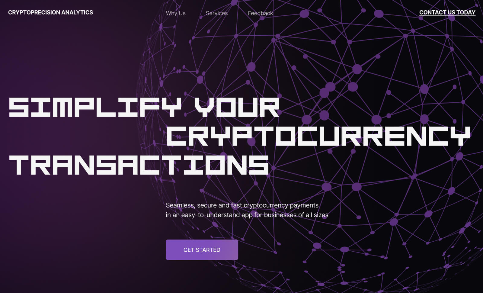 CryptoPrecision Analytics