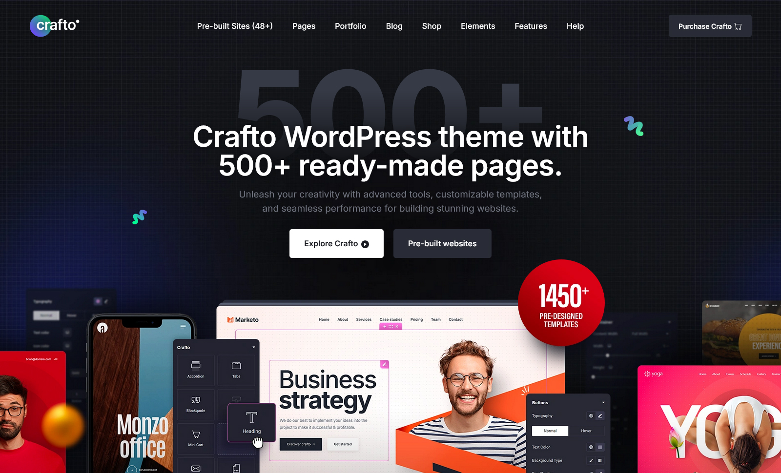Crafto AI Powered Multipurpose WordPress Theme