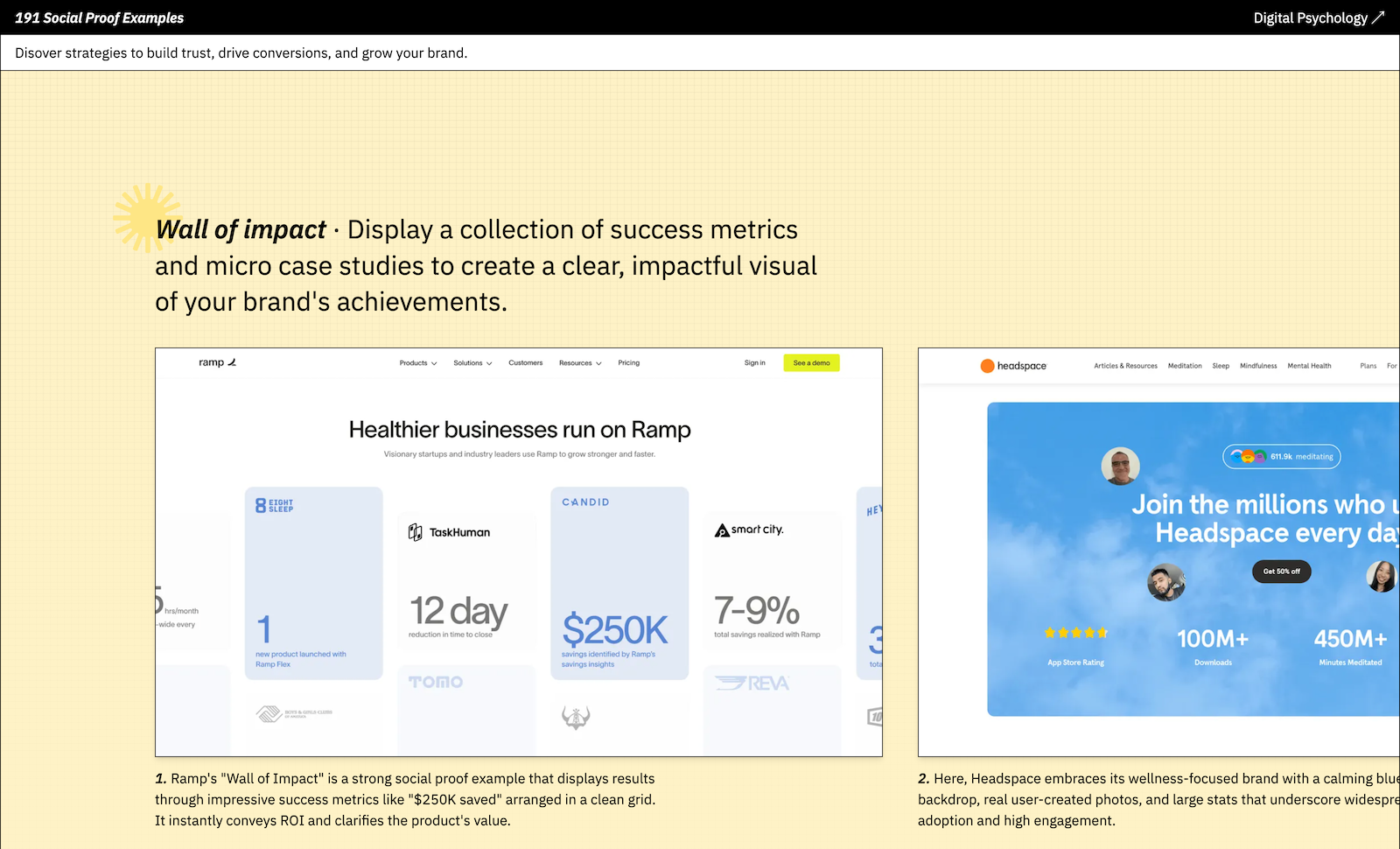 Social Proof Examples
