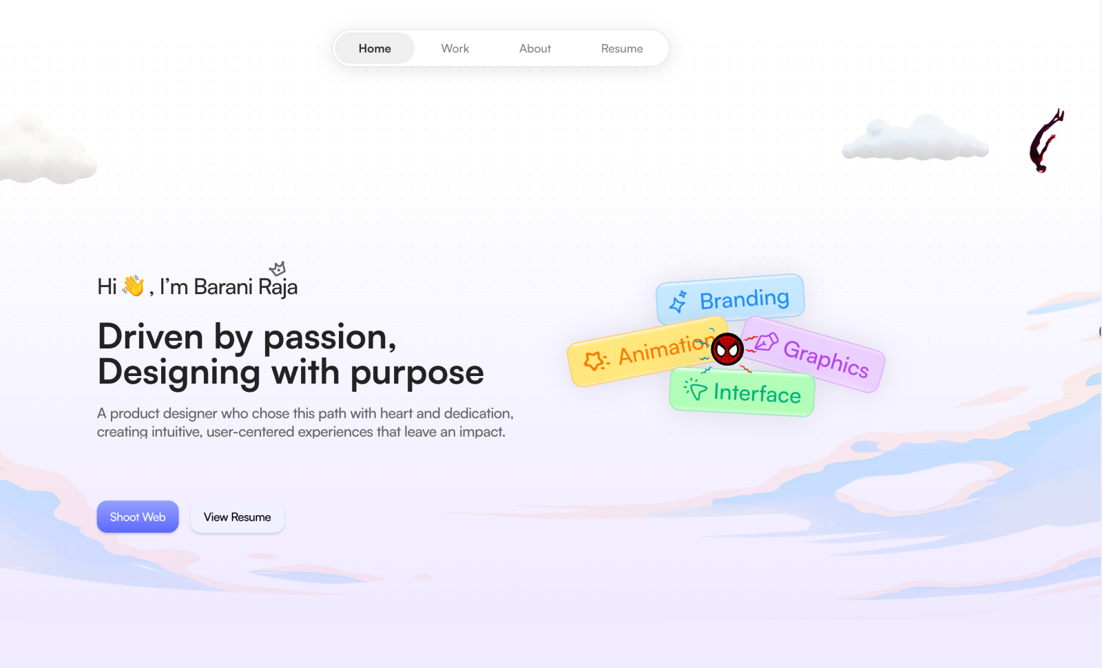 Spiderman Product designer