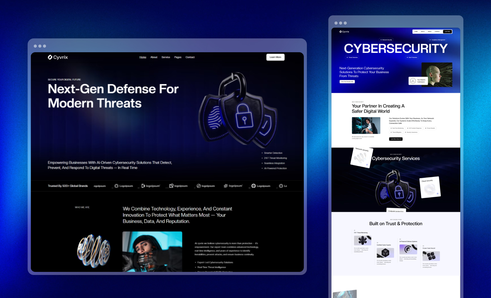 Cyvrix Webflow Template