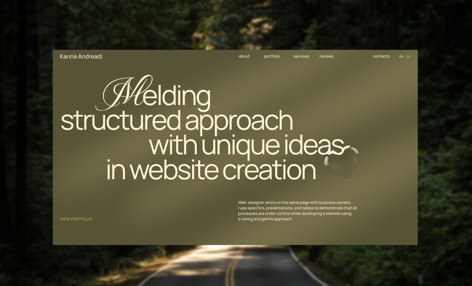 Karina Andreadi portfolio