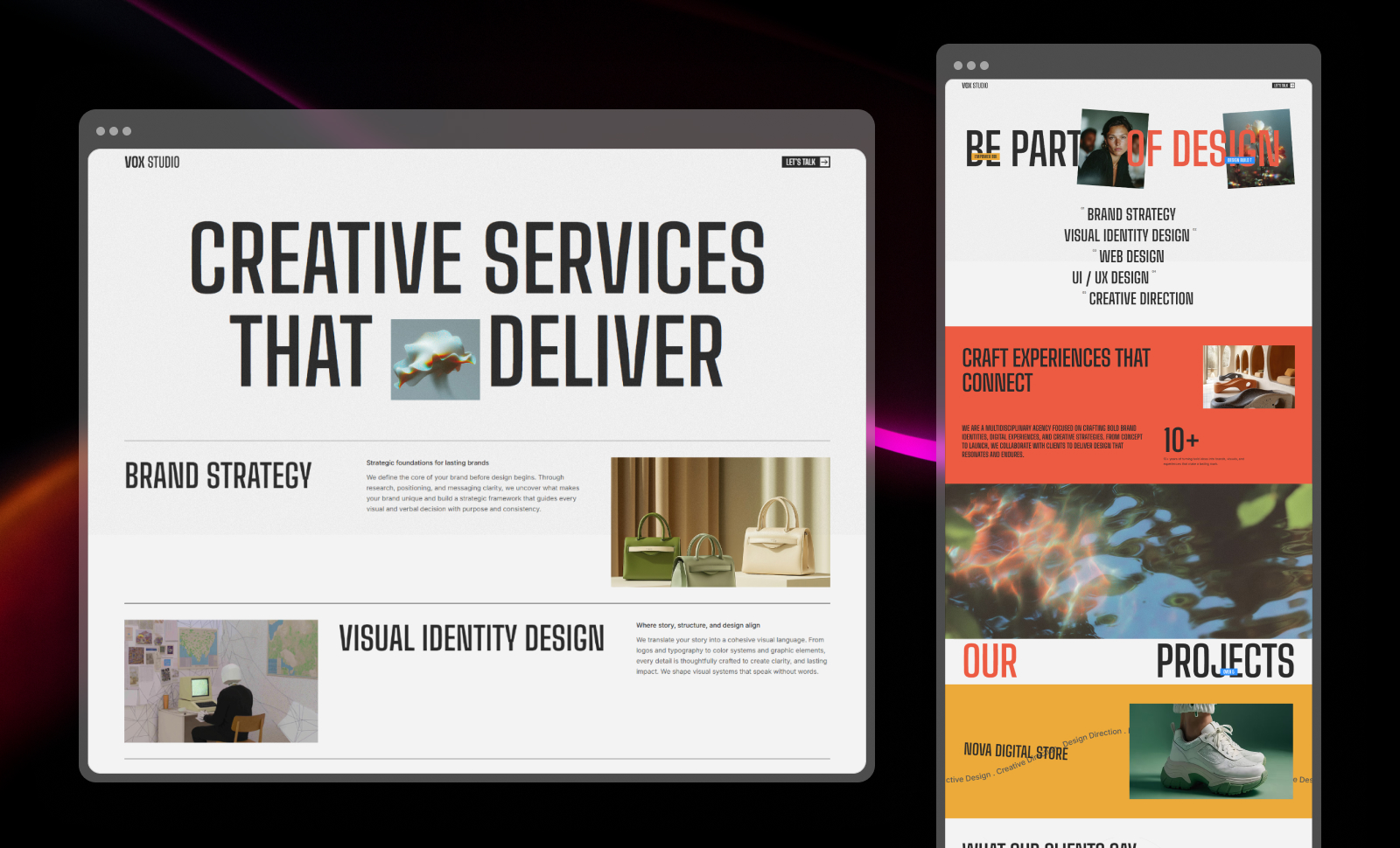 VoxStudio Webflow Template