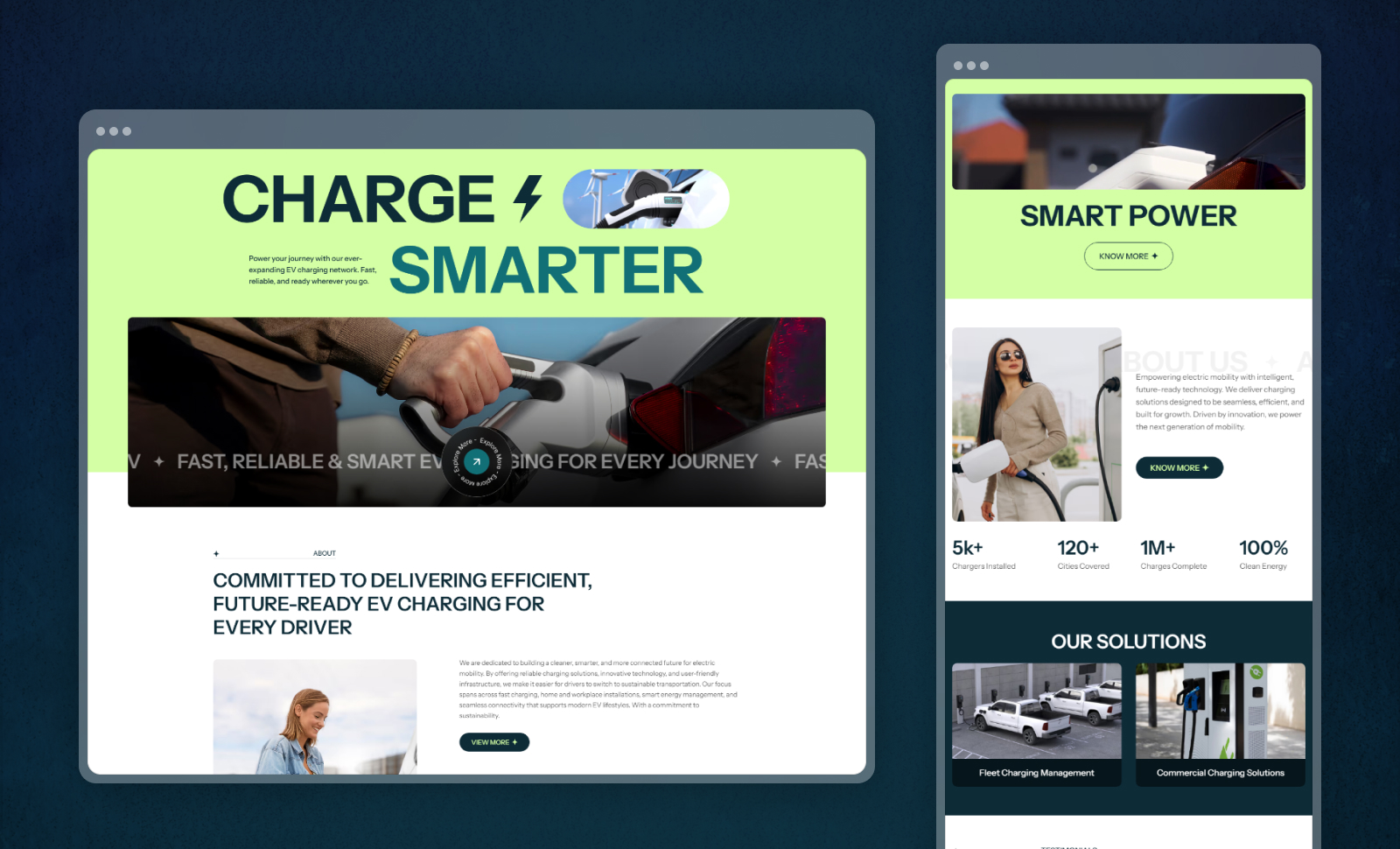 Voltify Webflow Template