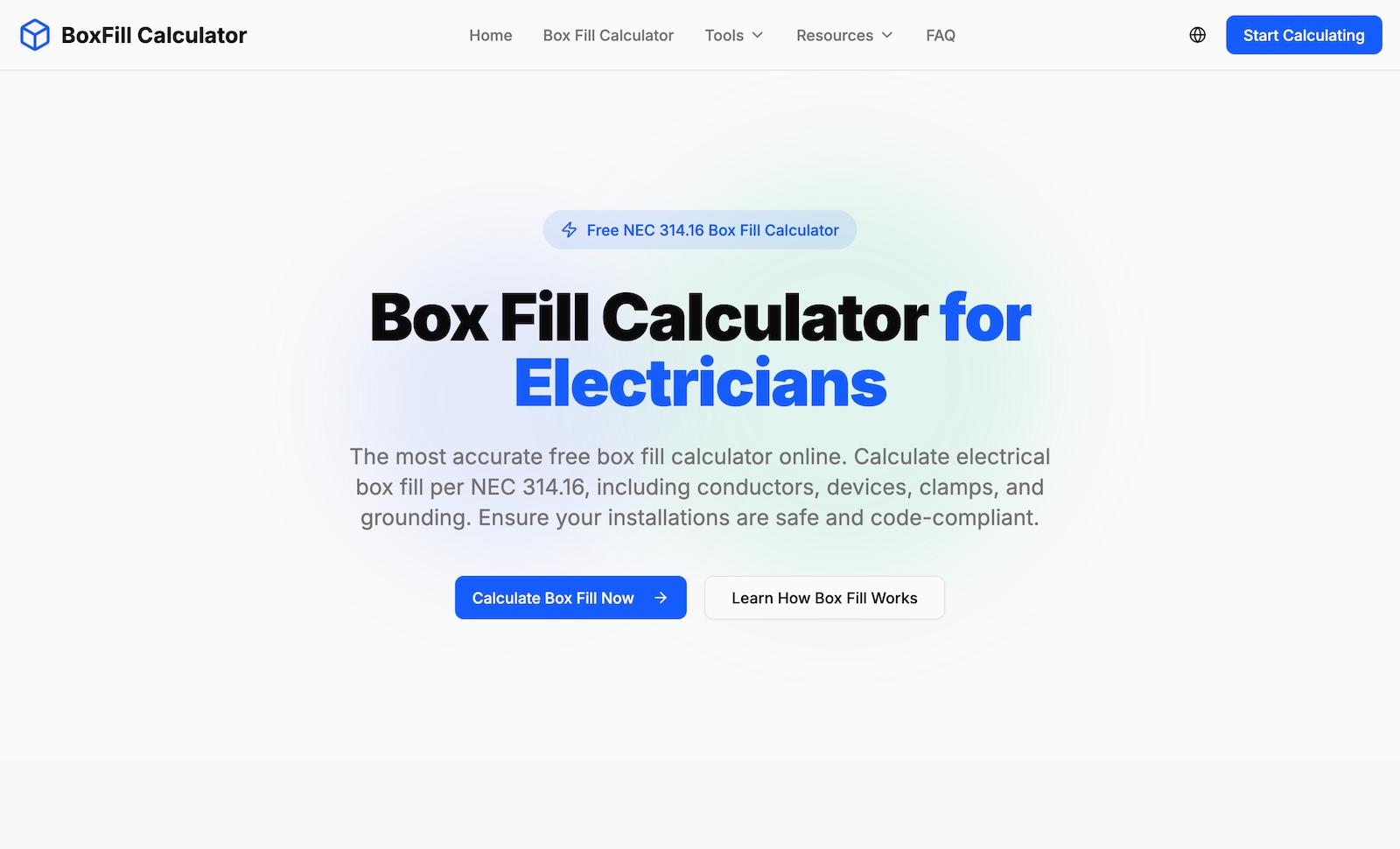 boxfillcalculator