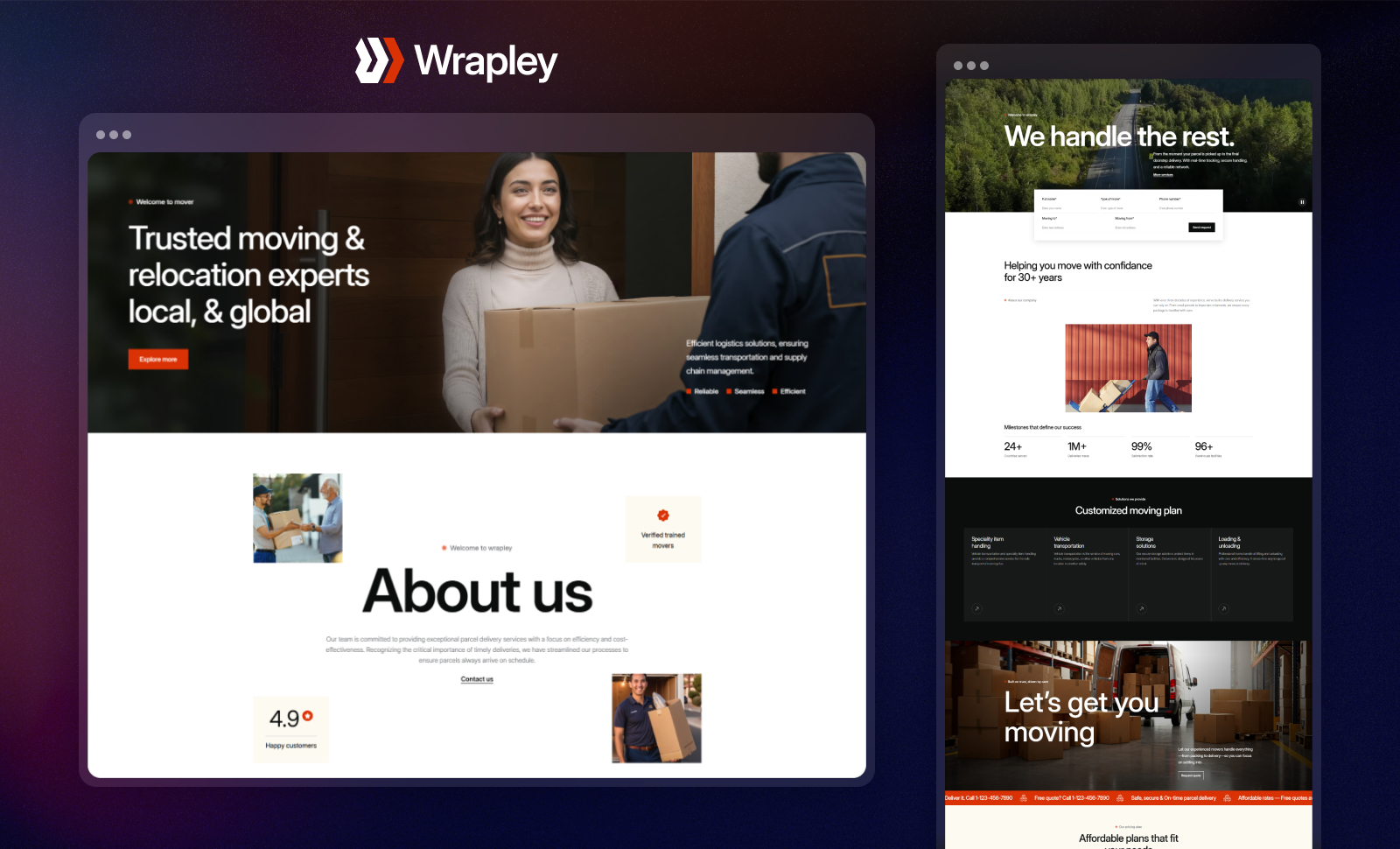 Wrapley Webflow Template