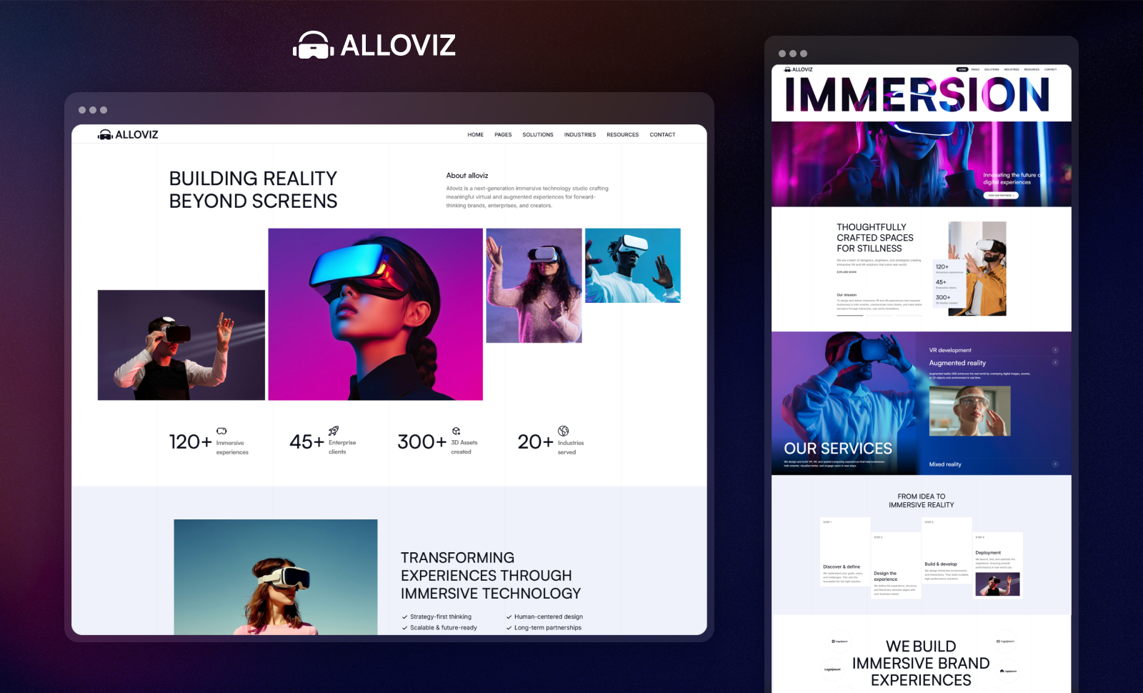 Alloviz Webflow Template