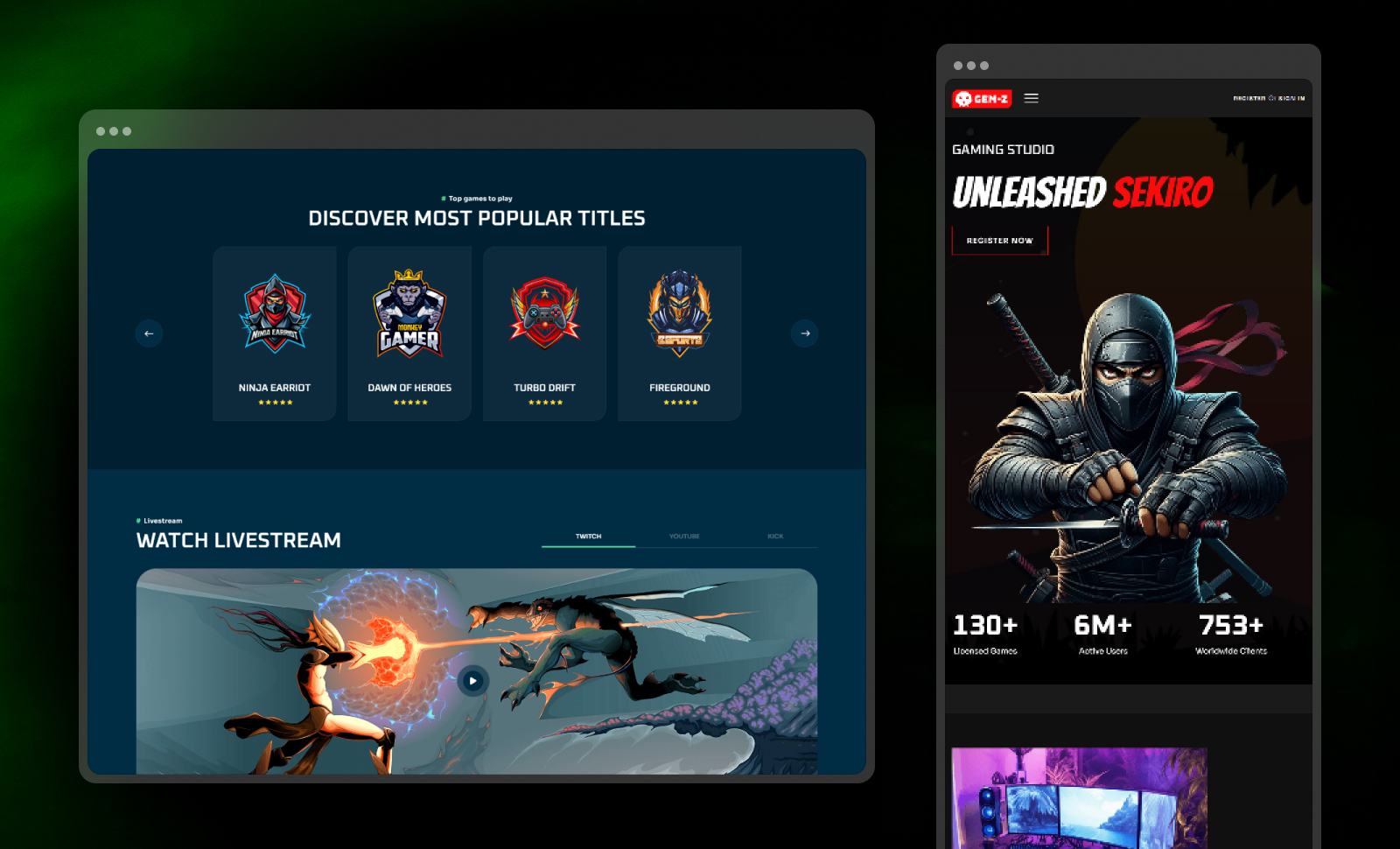 Gamezi WordPress Theme