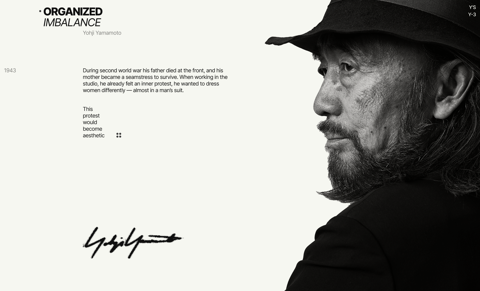 Yohji Yamamoto