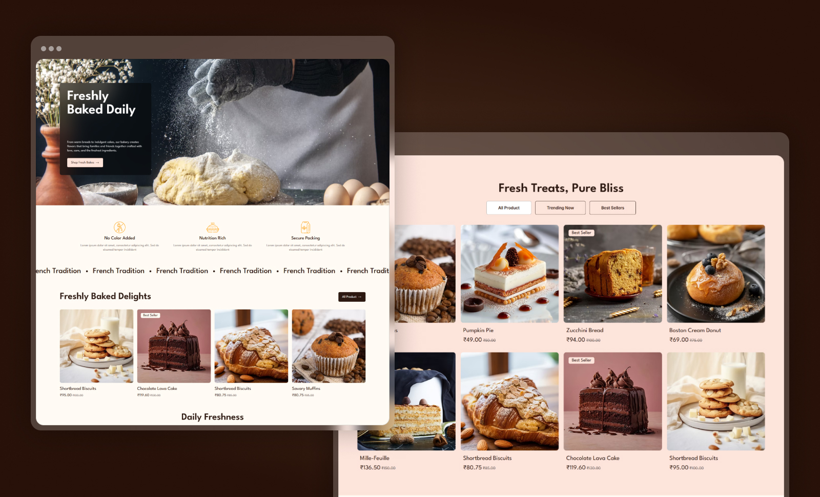Delizia Wix Template