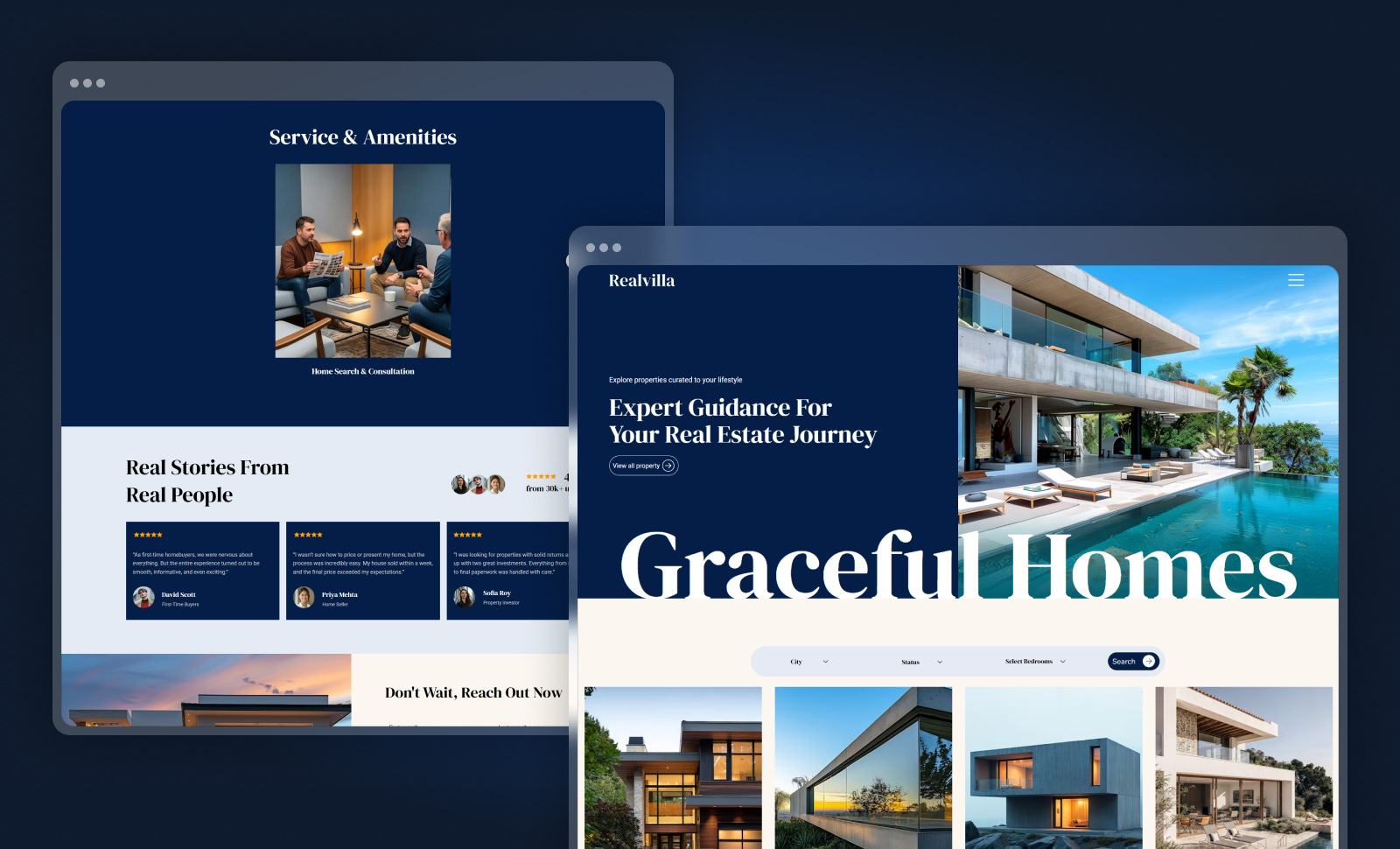 Realvilla Wix Template